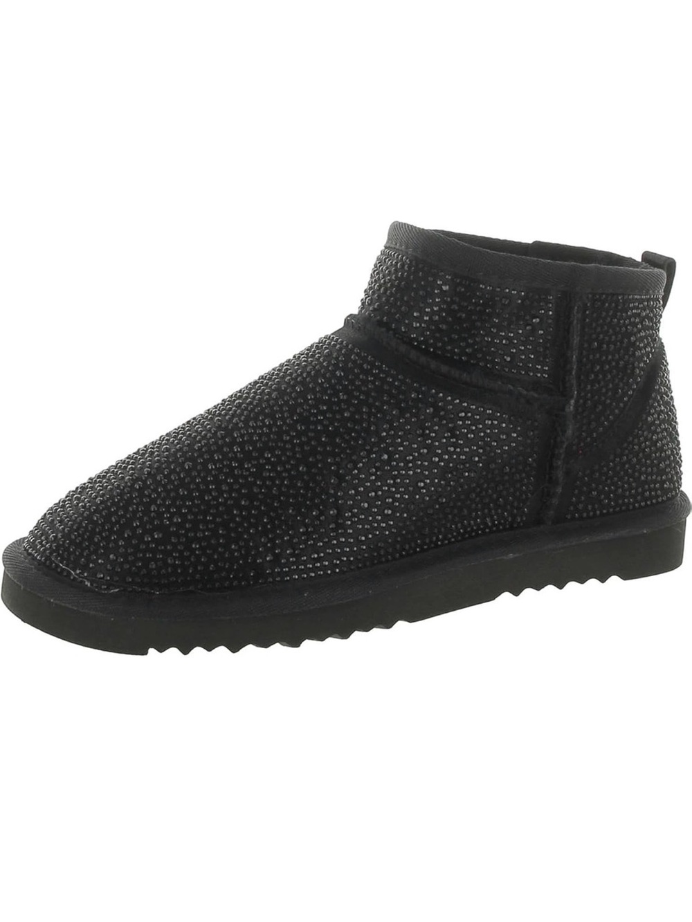 INC International Concepts Black Crystal Ankle Booties